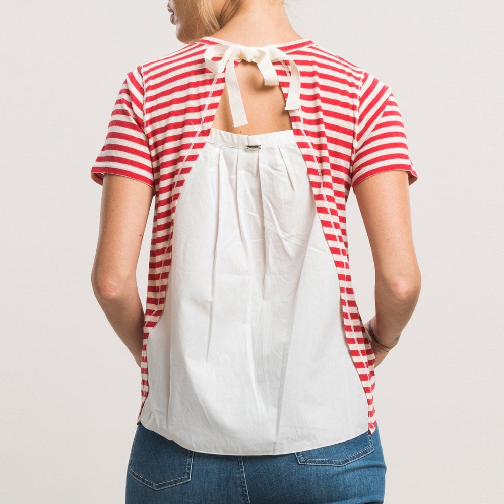 HIGH Horizon - Stripe T-Shirt - Red