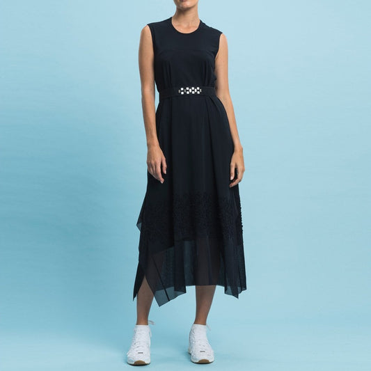 - Appealing - Sensitive�� Technical Jersey Dress - Navy