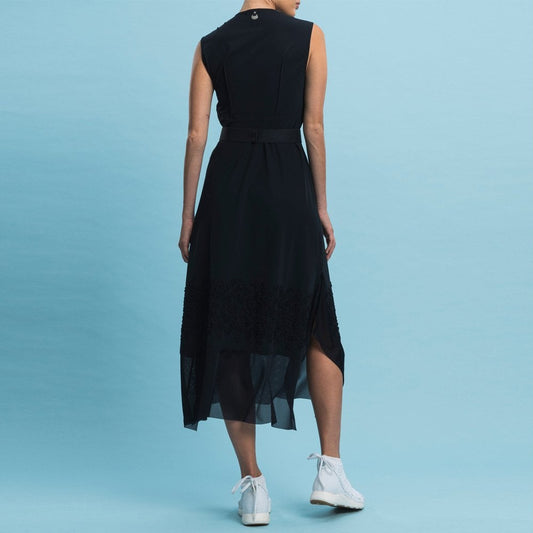 - Appealing - Sensitive�� Technical Jersey Dress - Navy