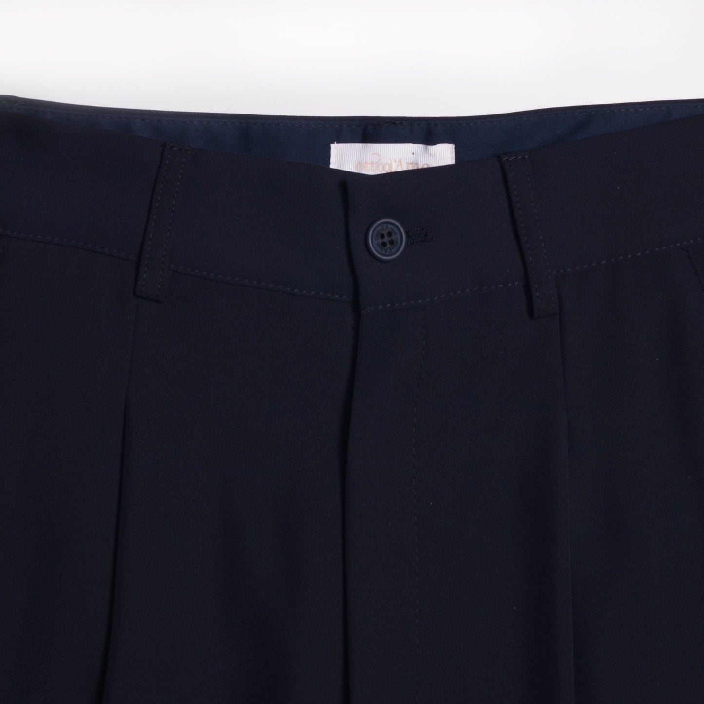 - Drop-Crotch Trousers - Navy