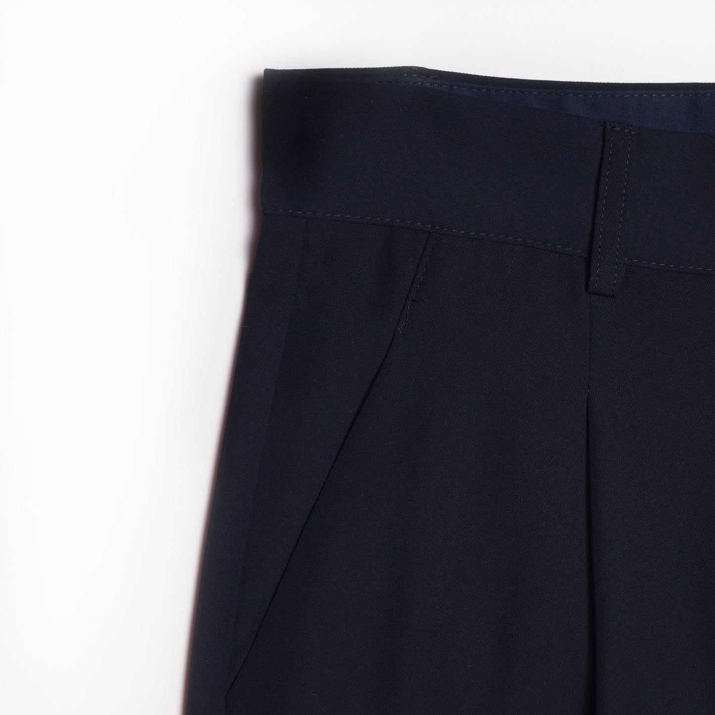 - Drop-Crotch Trousers - Navy