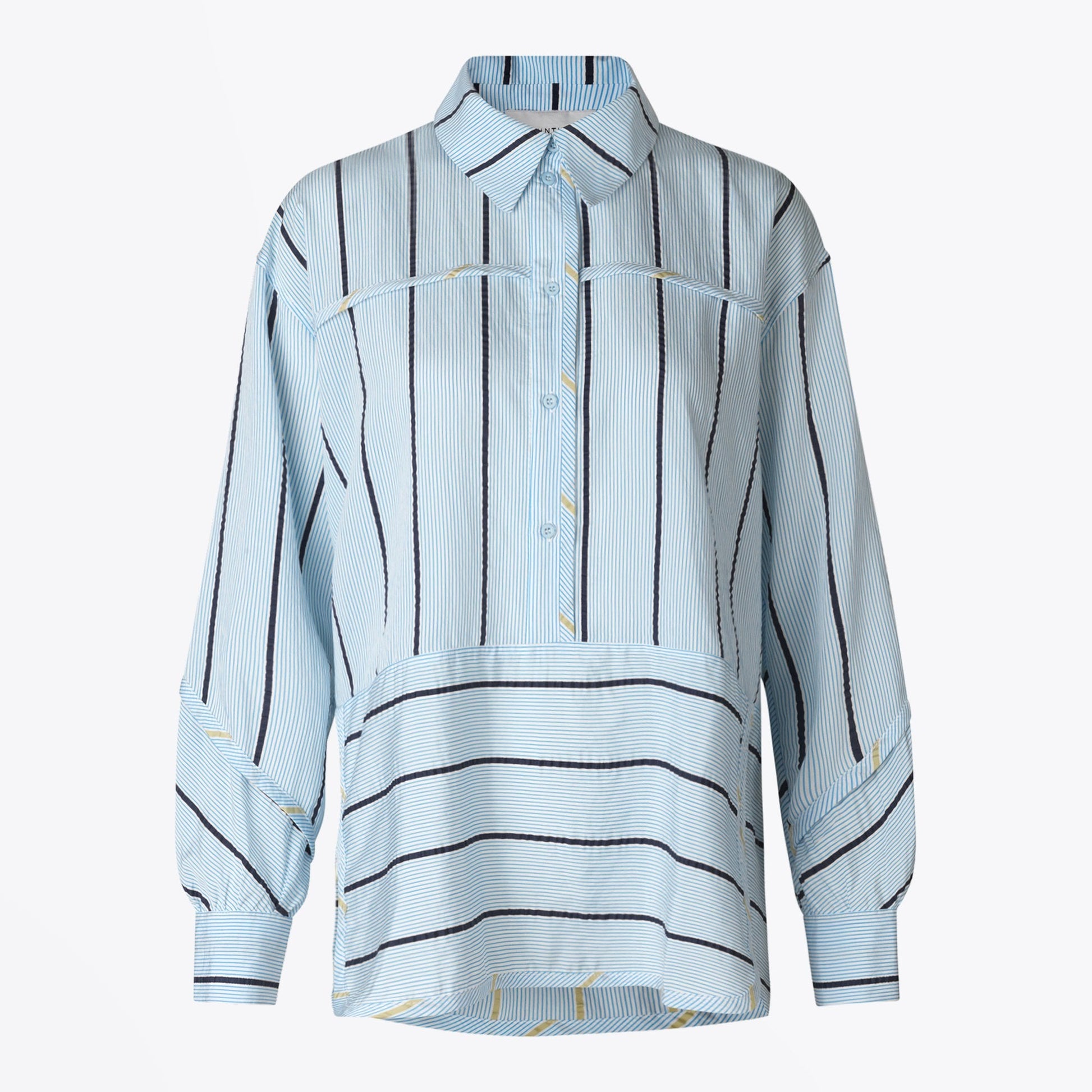 Munthe Tone - Stripe Shirt - Blue