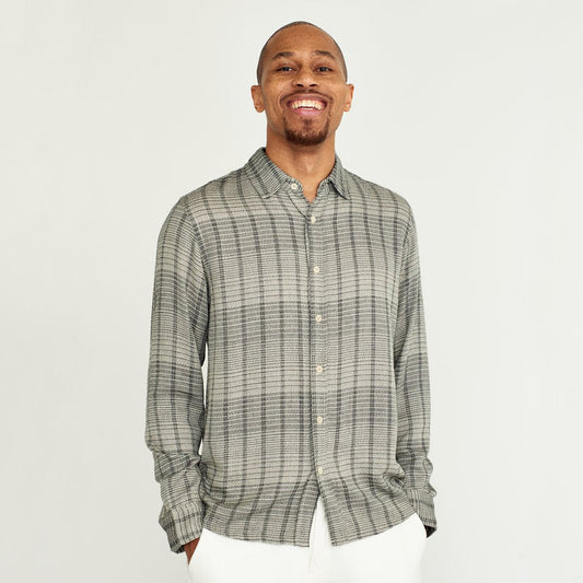 Kramer Cheesecloth Shirt - Grey