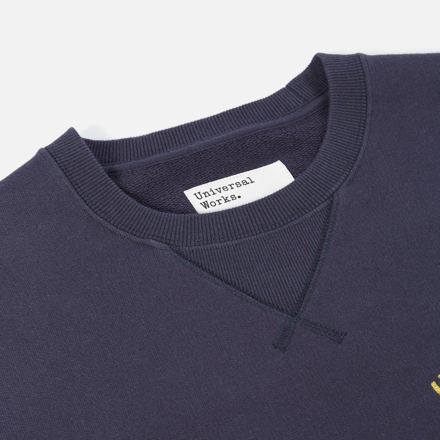 - Embroidered Sweatshirt - Navy