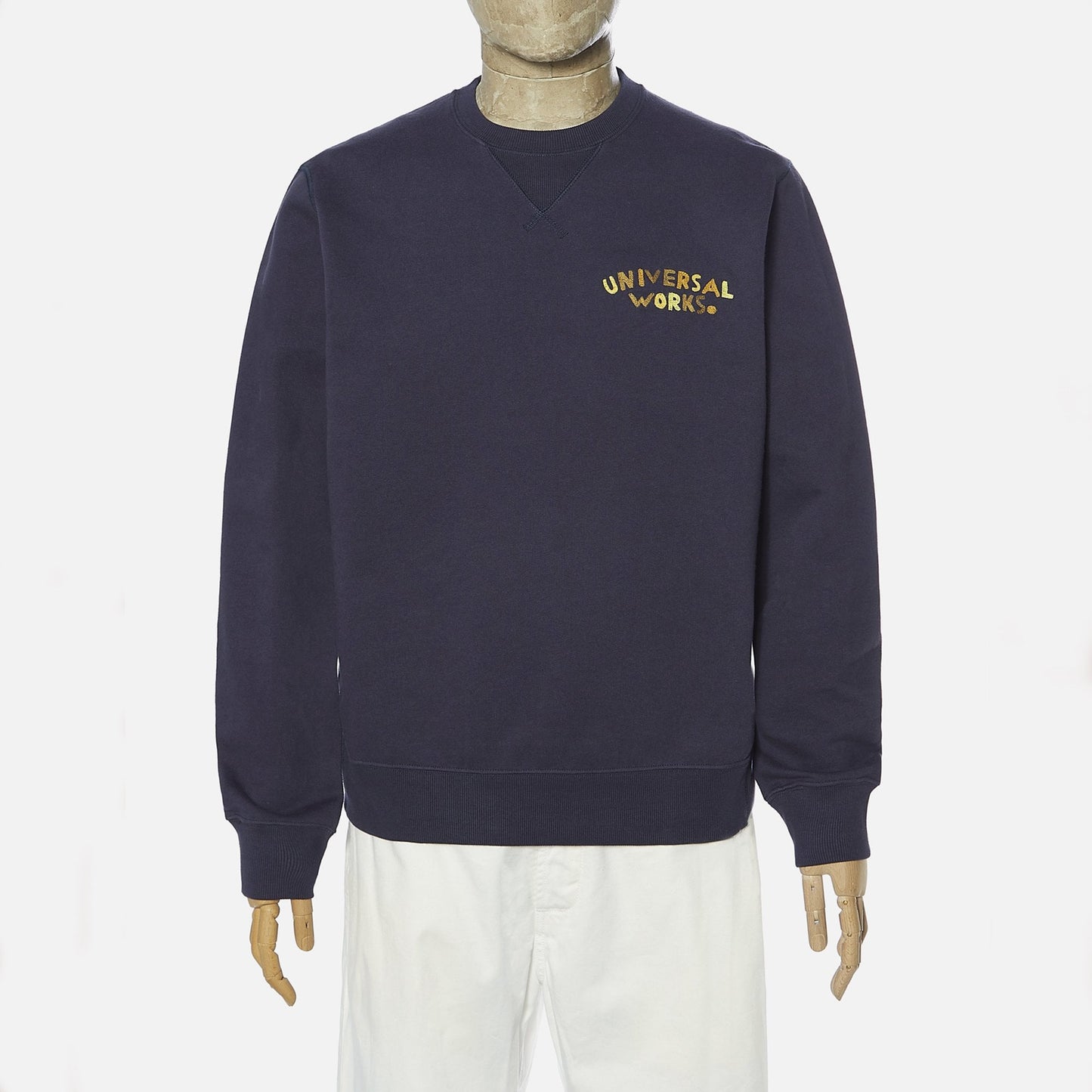 - Embroidered Sweatshirt - Navy