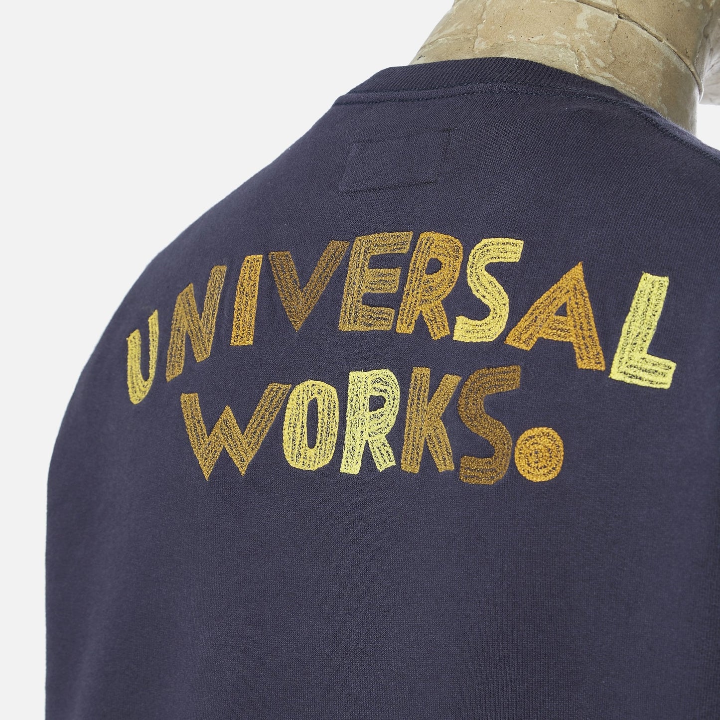 - Embroidered Sweatshirt - Navy