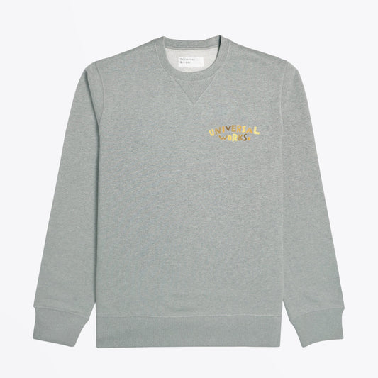 - Embroidered Sweatshirt - Grey