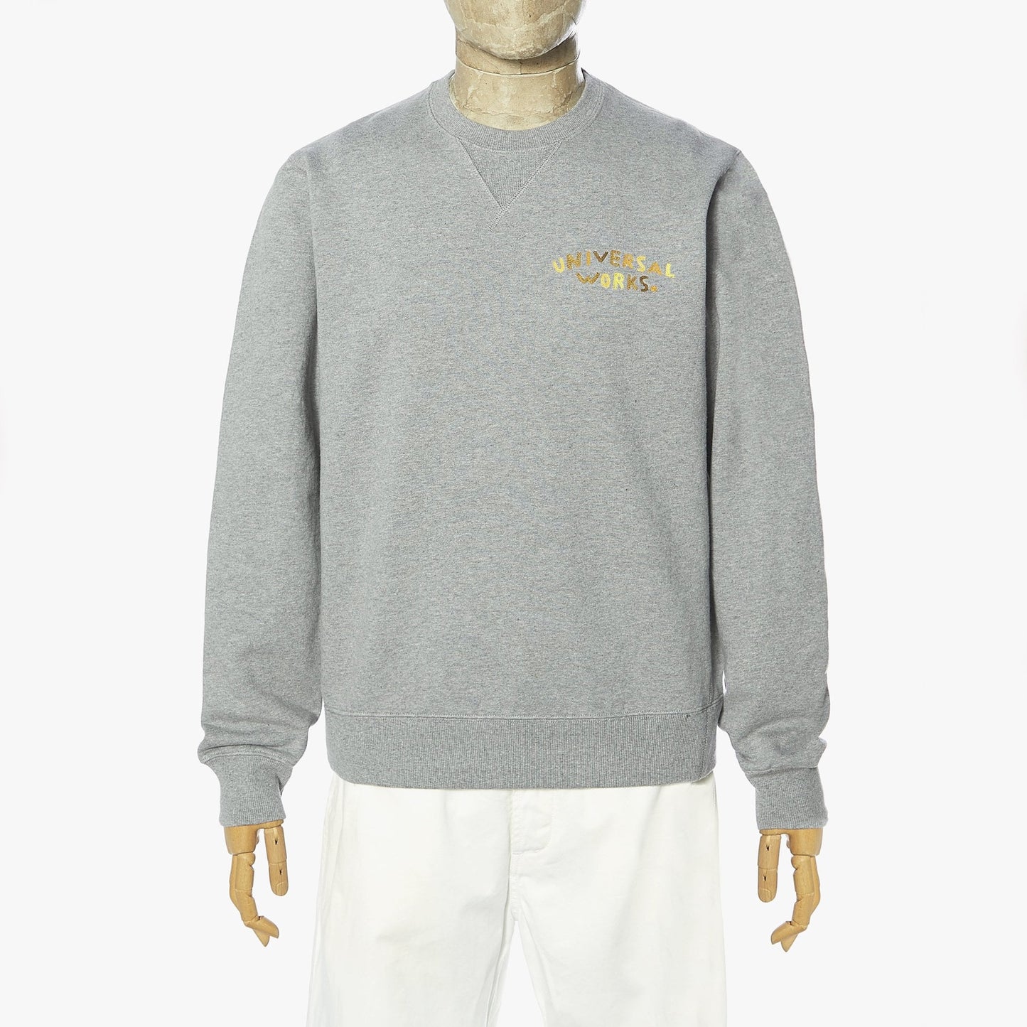 - Embroidered Sweatshirt - Grey