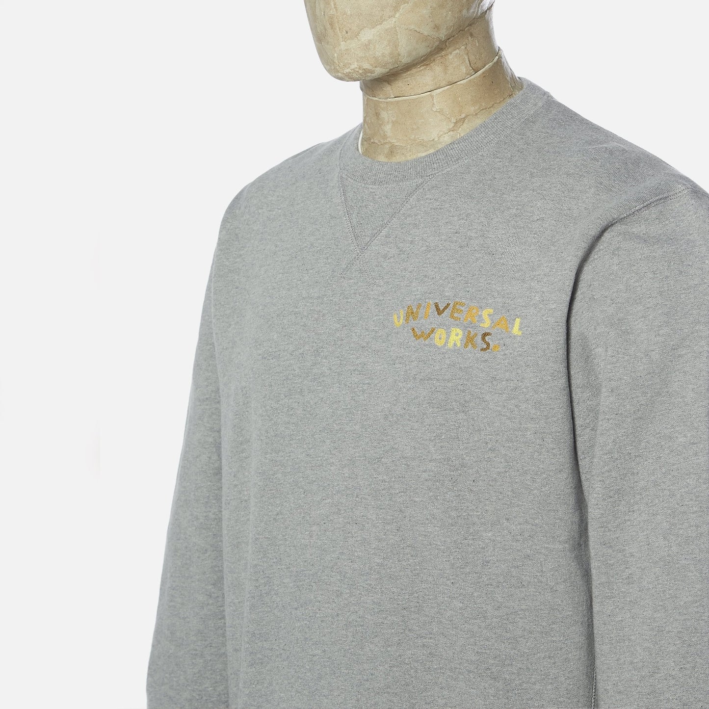 - Embroidered Sweatshirt - Grey