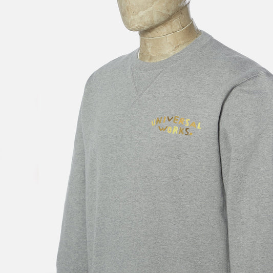 - Embroidered Sweatshirt - Grey