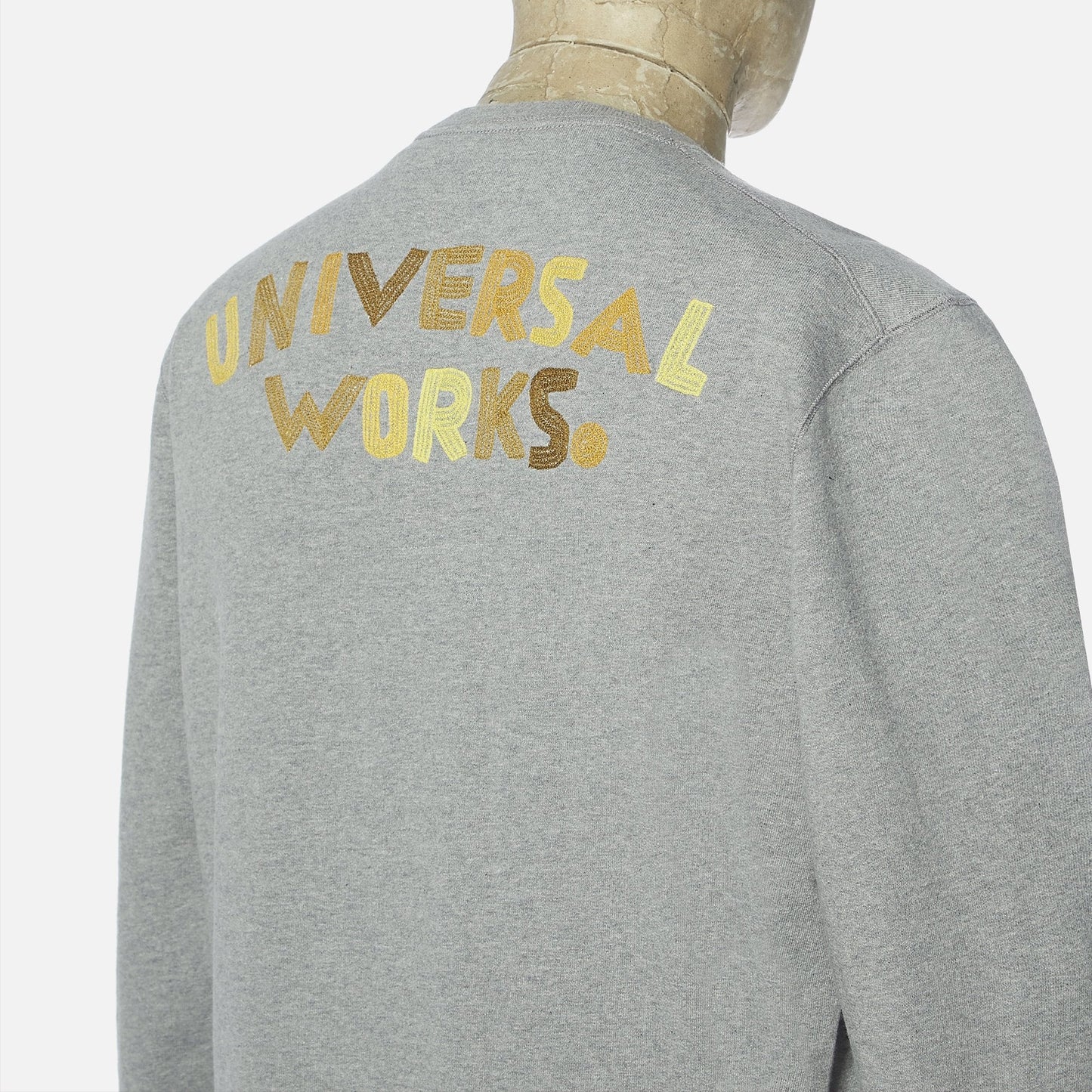- Embroidered Sweatshirt - Grey