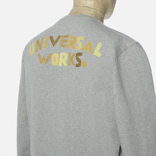 - Embroidered Sweatshirt - Grey