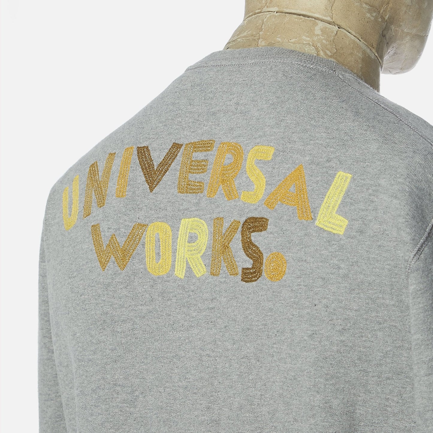 - Embroidered Sweatshirt - Grey