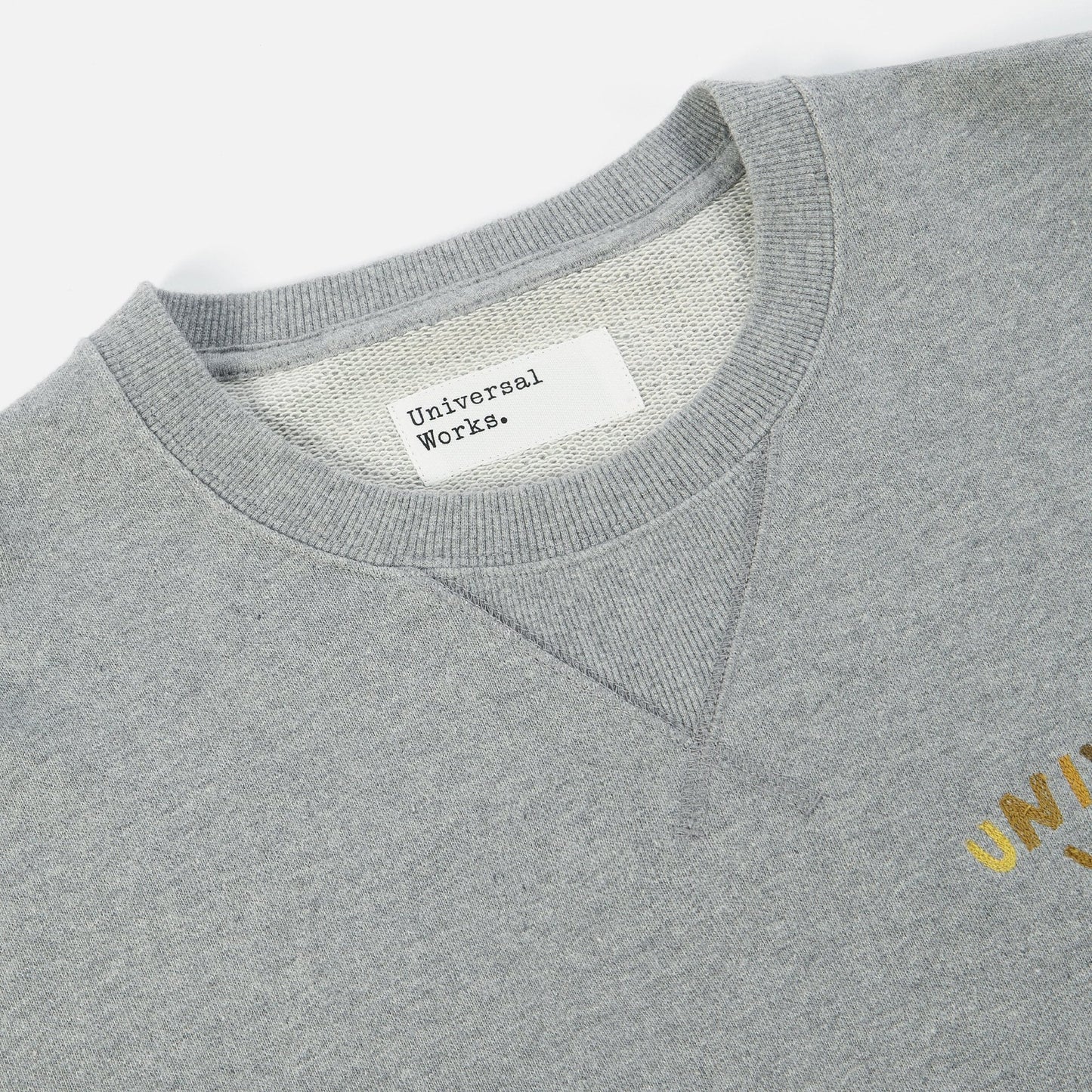 - Embroidered Sweatshirt - Grey