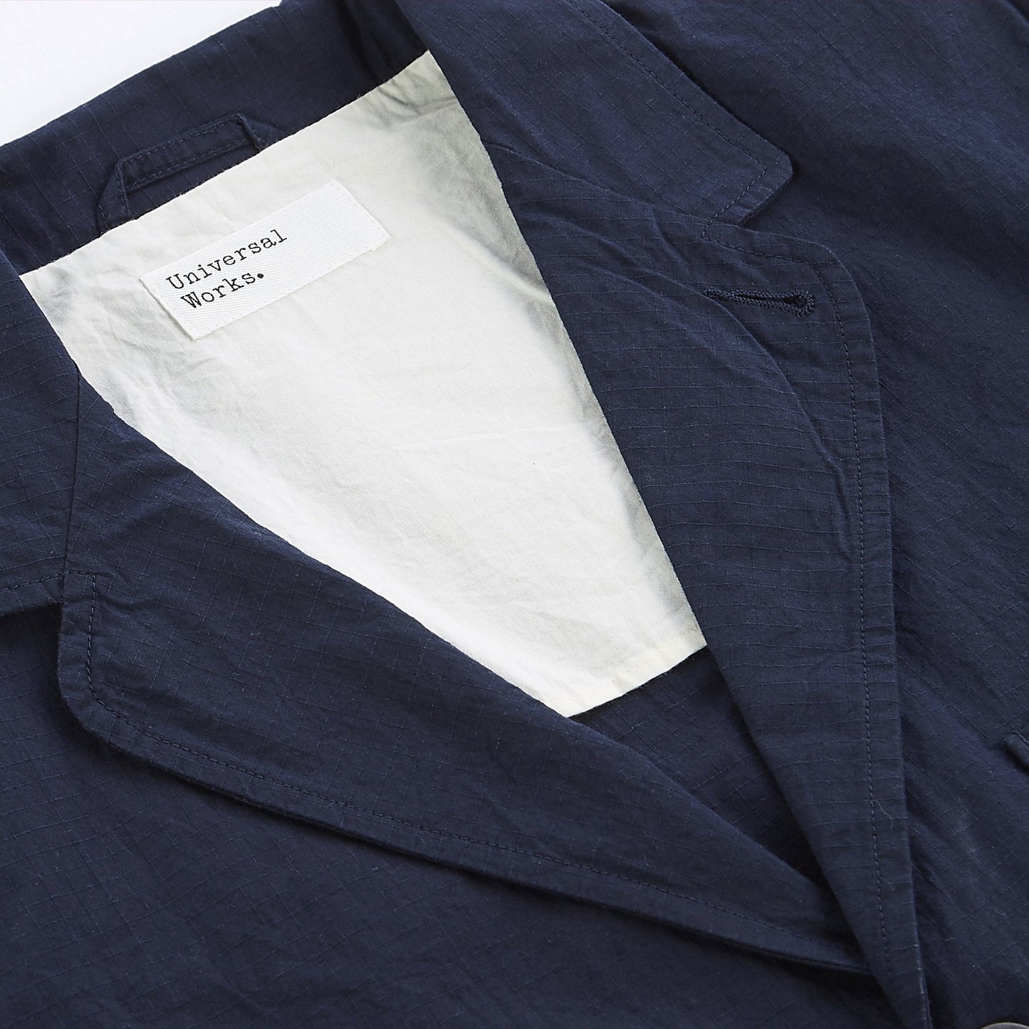 - Ripstop Cotton Jacket - Navy