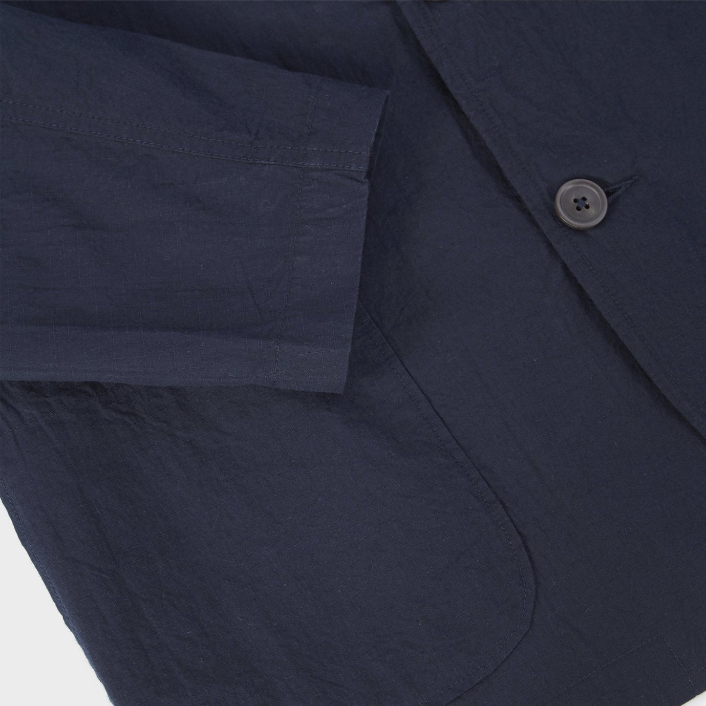 - Ripstop Cotton Jacket - Navy