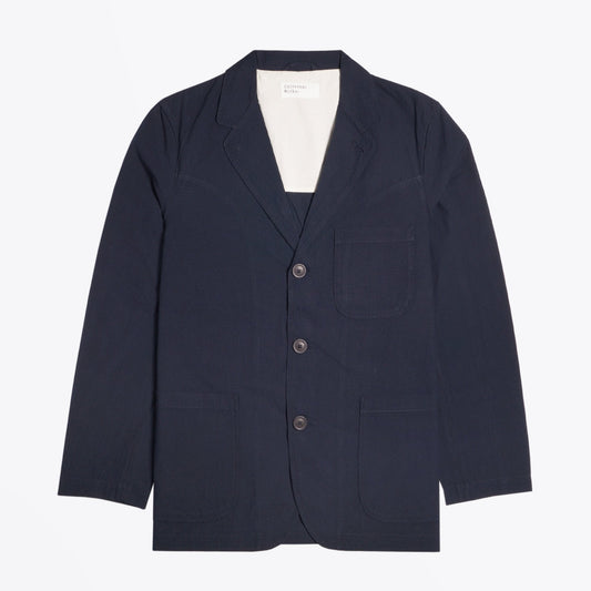 - Ripstop Cotton Jacket - Navy