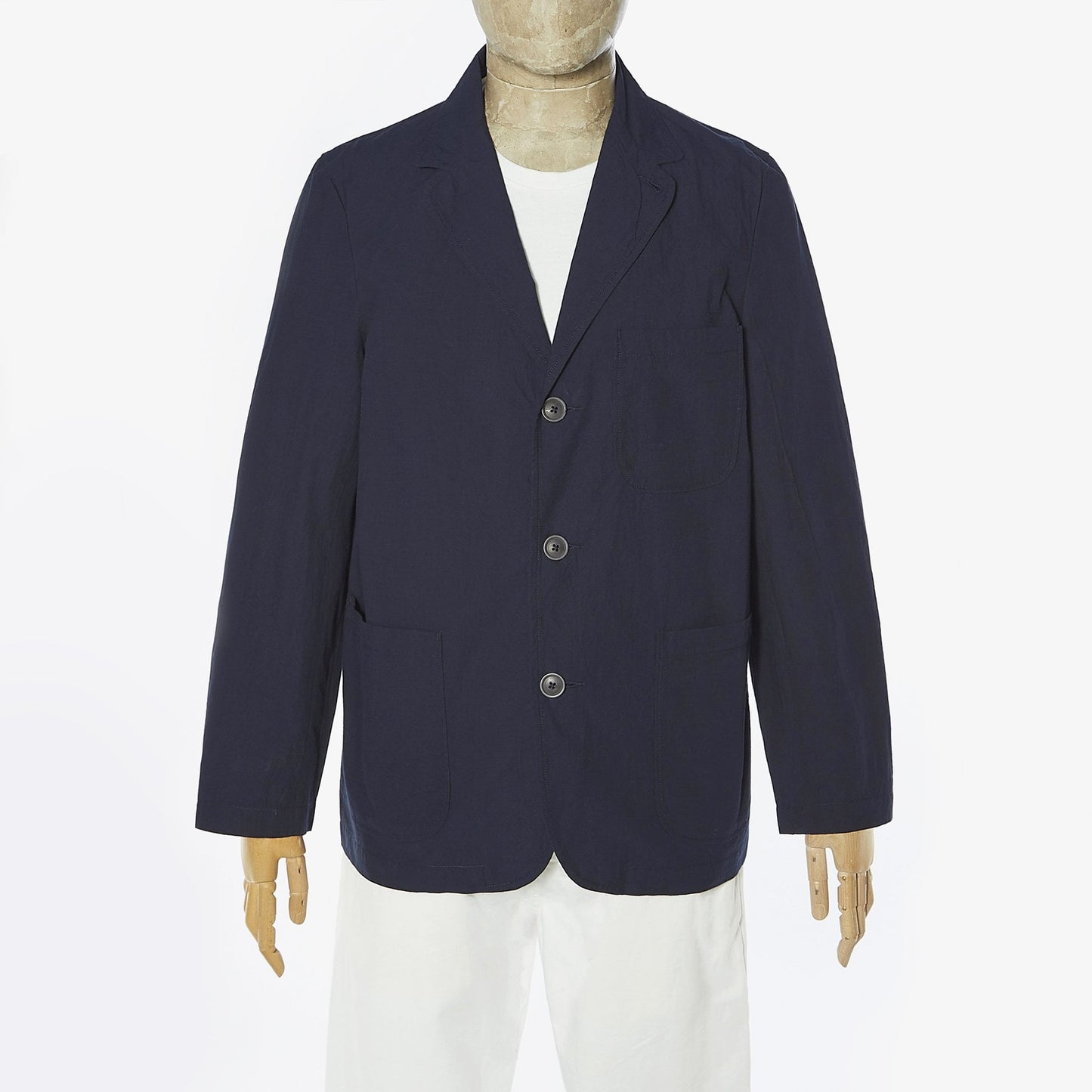 - Ripstop Cotton Jacket - Navy