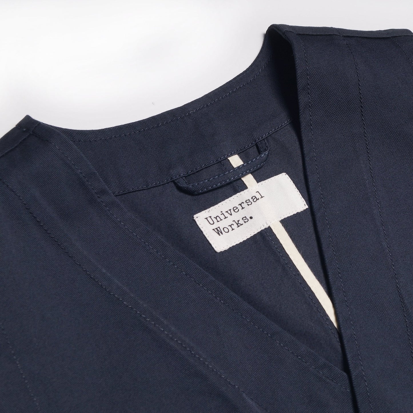 - Twill Field Waistcoat - Navy