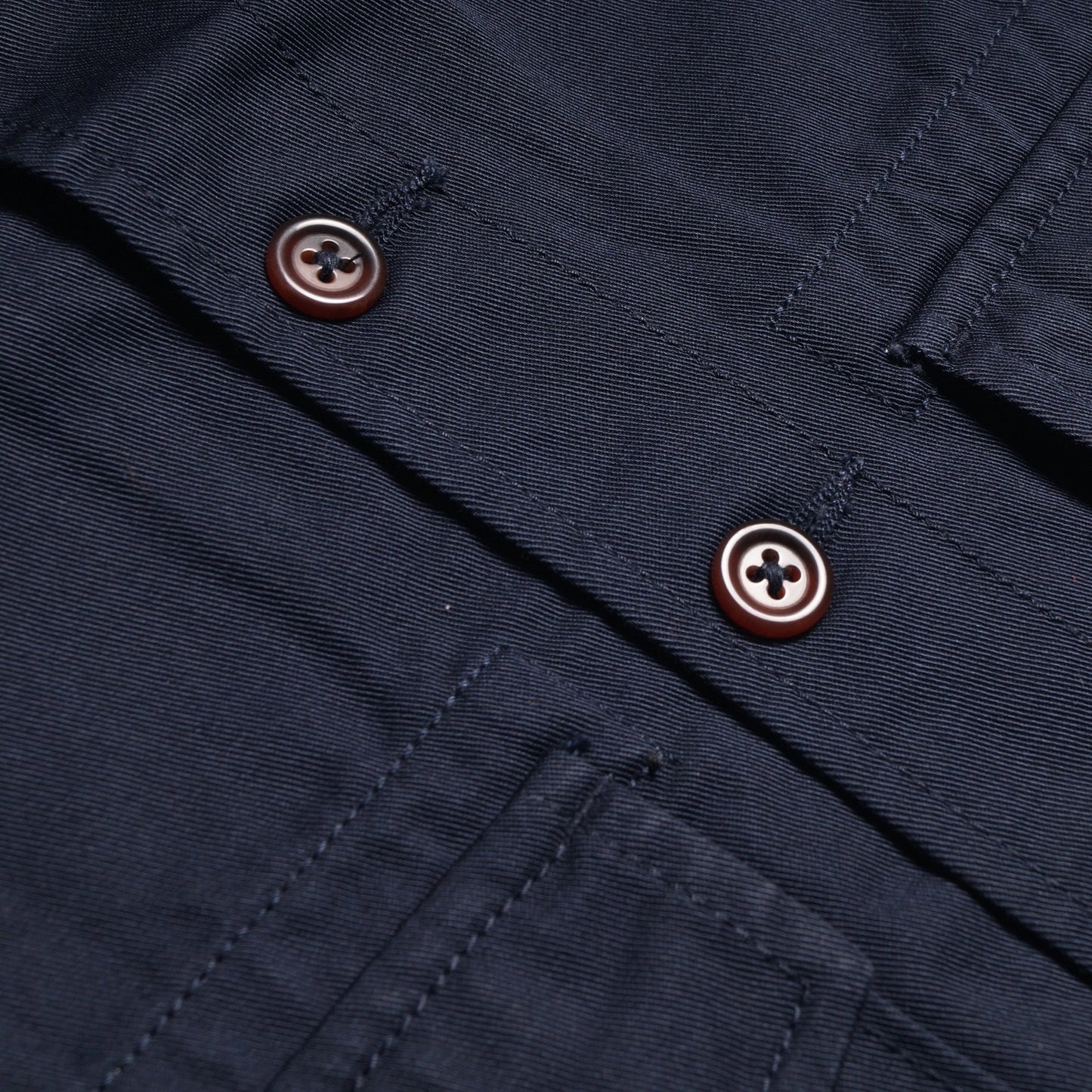 - Twill Field Waistcoat - Navy