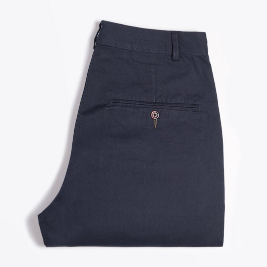 - Twill Military Chino - Navy