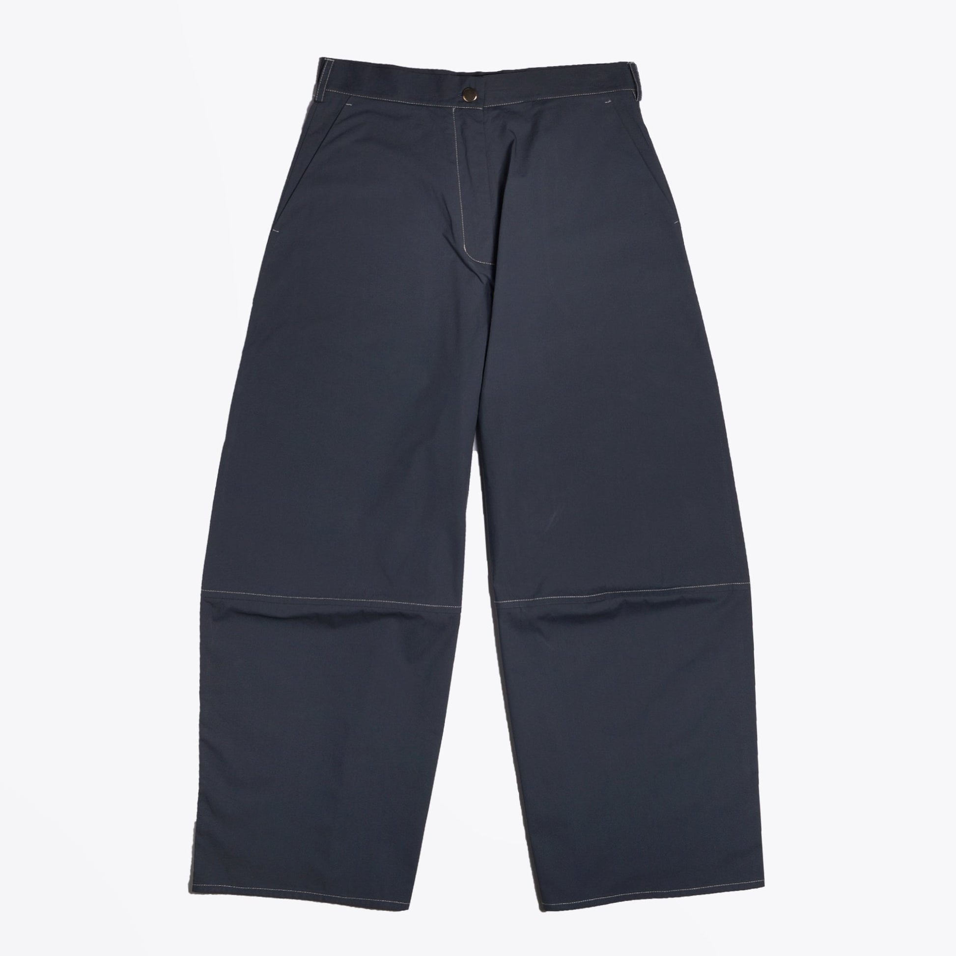 Humility Florie - Wide-Leg Trousers - Grey/Blue