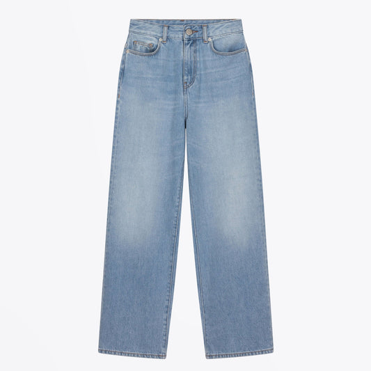 Francois High-Rise Flare Denim Jeans - Blue