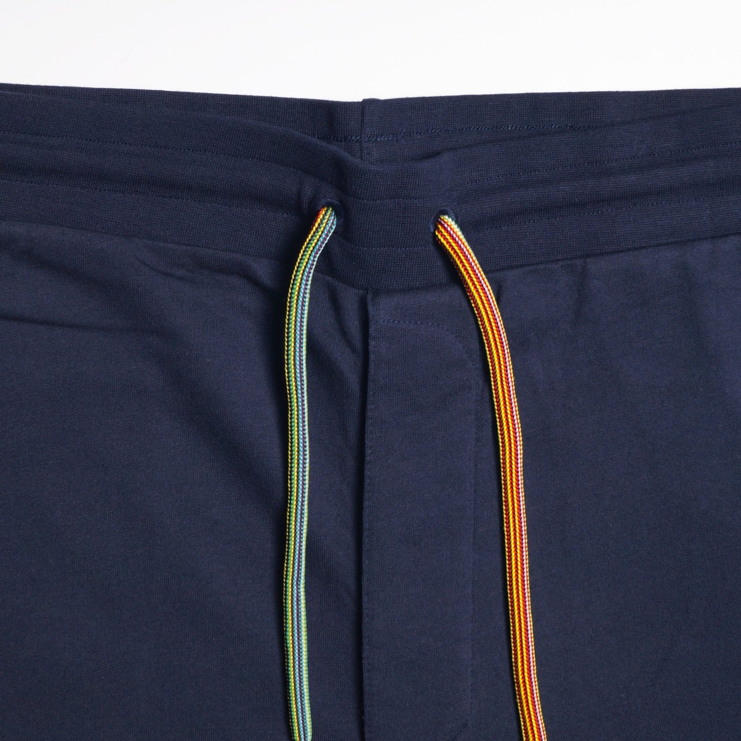 - Rabbit Embroidery Jersey Pants - Navy