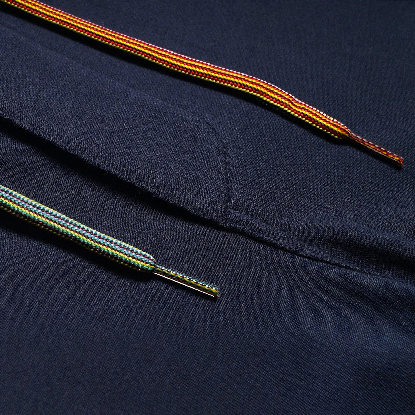 - Rabbit Embroidery Jersey Pants - Navy