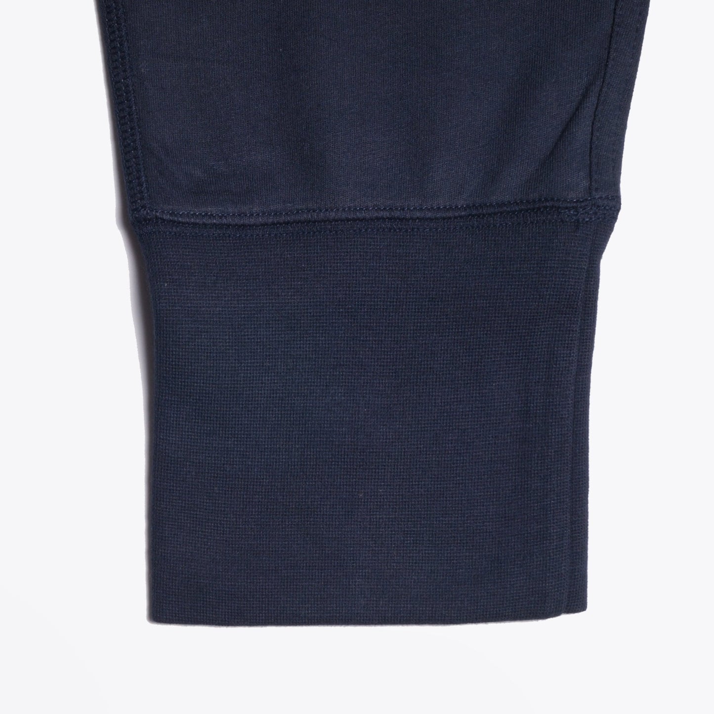 - Rabbit Embroidery Jersey Pants - Navy