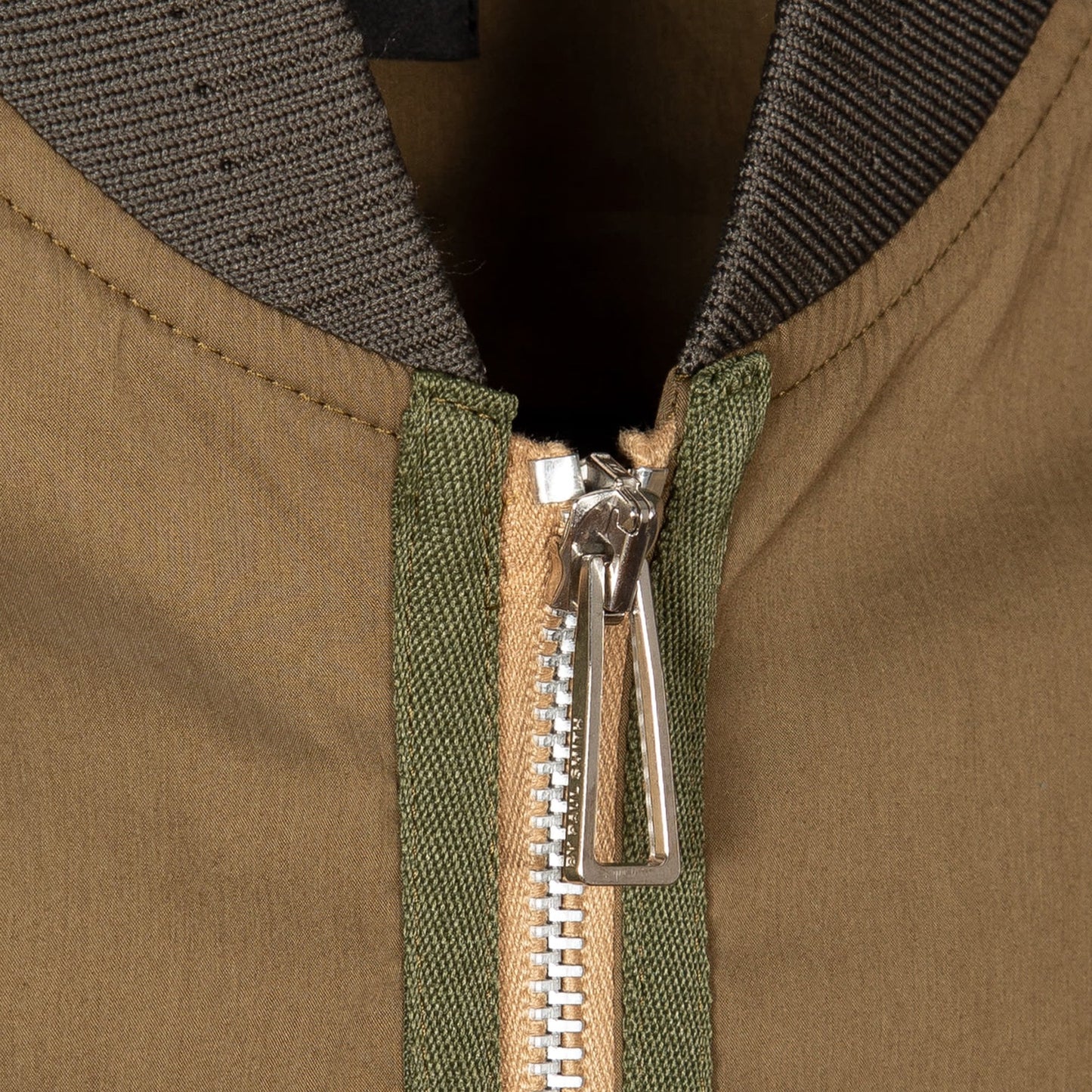 - Cotton-Blend Bomber Jacket - Green