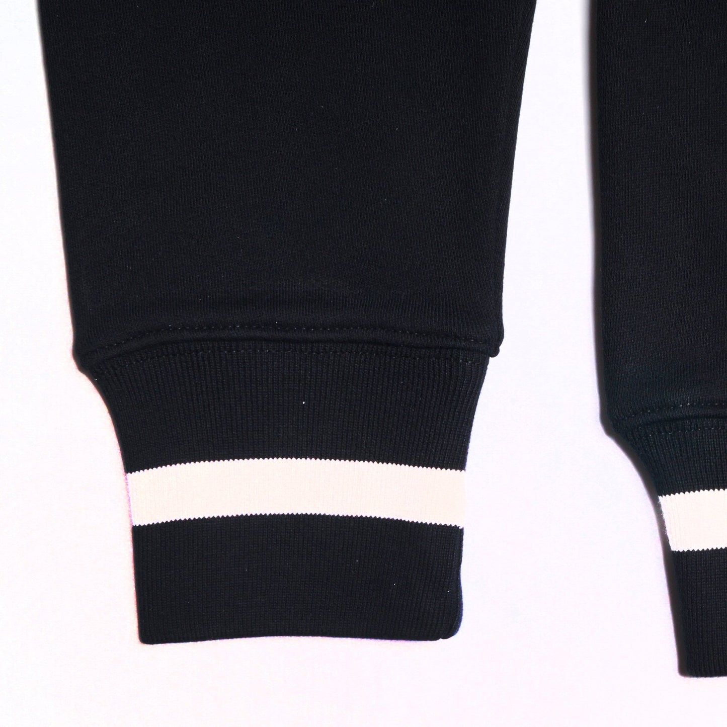 - Cotton 'PS Happy' Sweatshirt - Black
