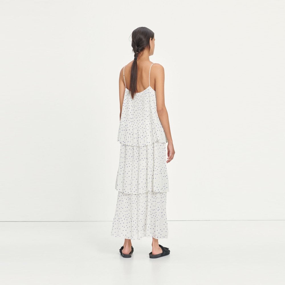 - Tatiana Dot Print Dress - White