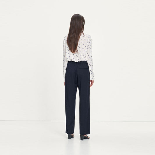 Milly Dot Print Shirt - White