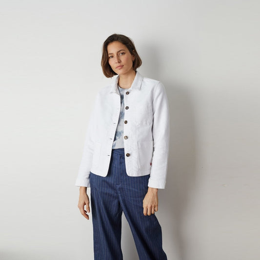 - Verdille Denim Jacket - White