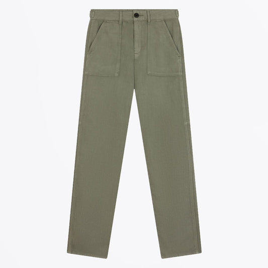 - Pagaille Plain Trousers - Army Green