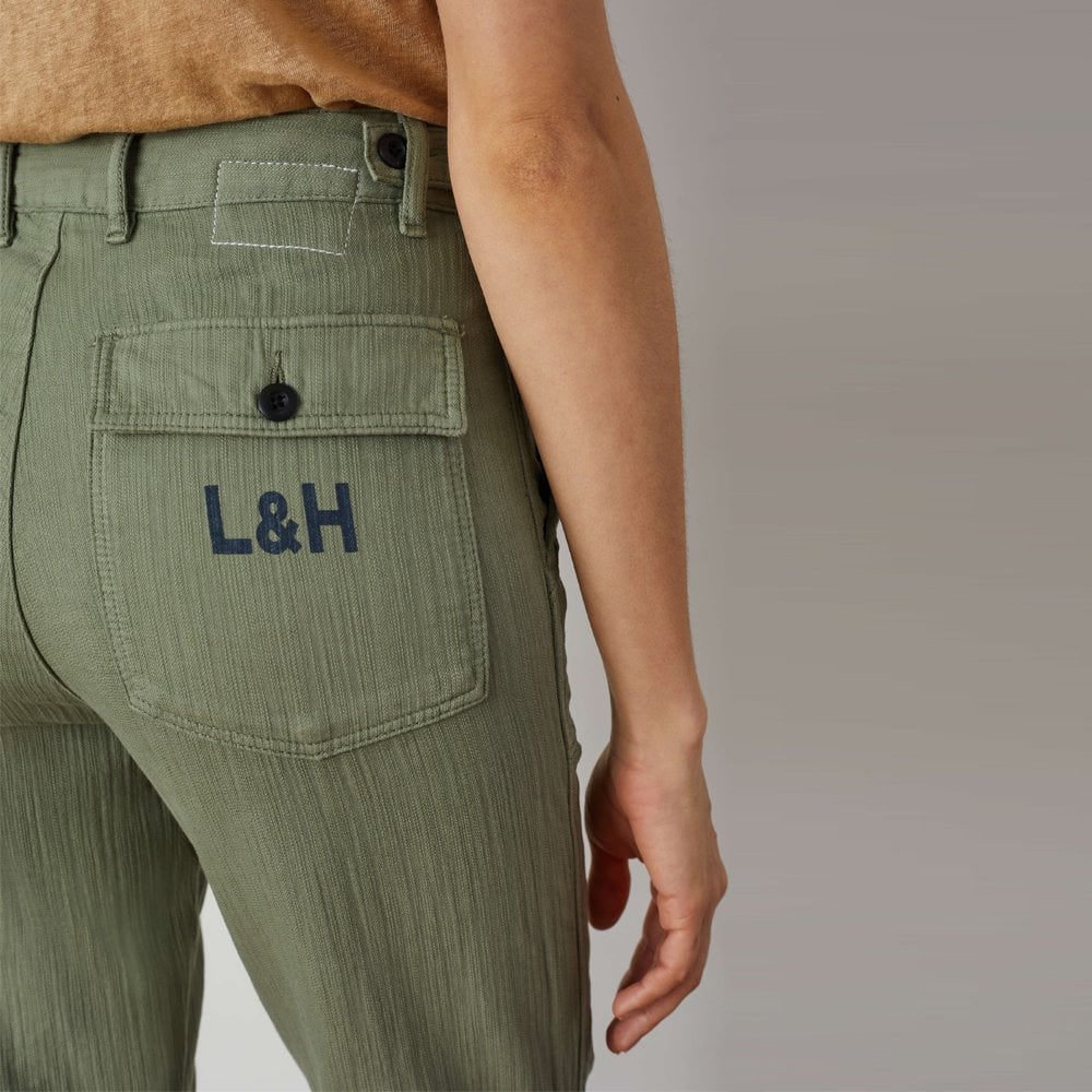 - Pagaille Plain Trousers - Army Green