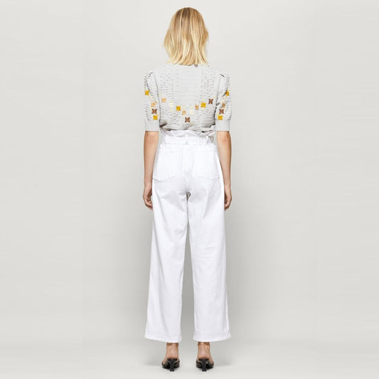- Nysha Trousers - Bright White
