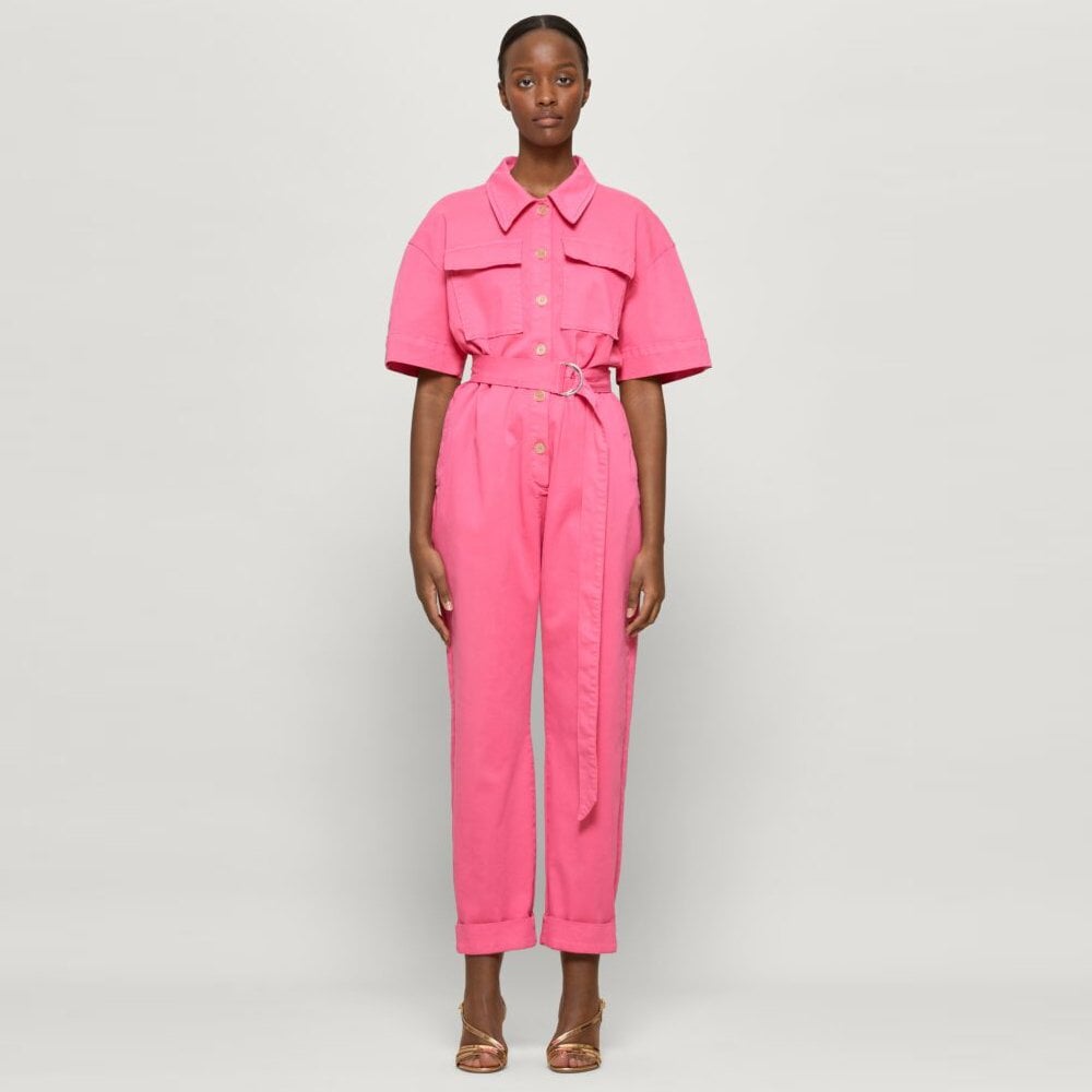 Nhea Jumpsuit - Honeysuckle Pink
