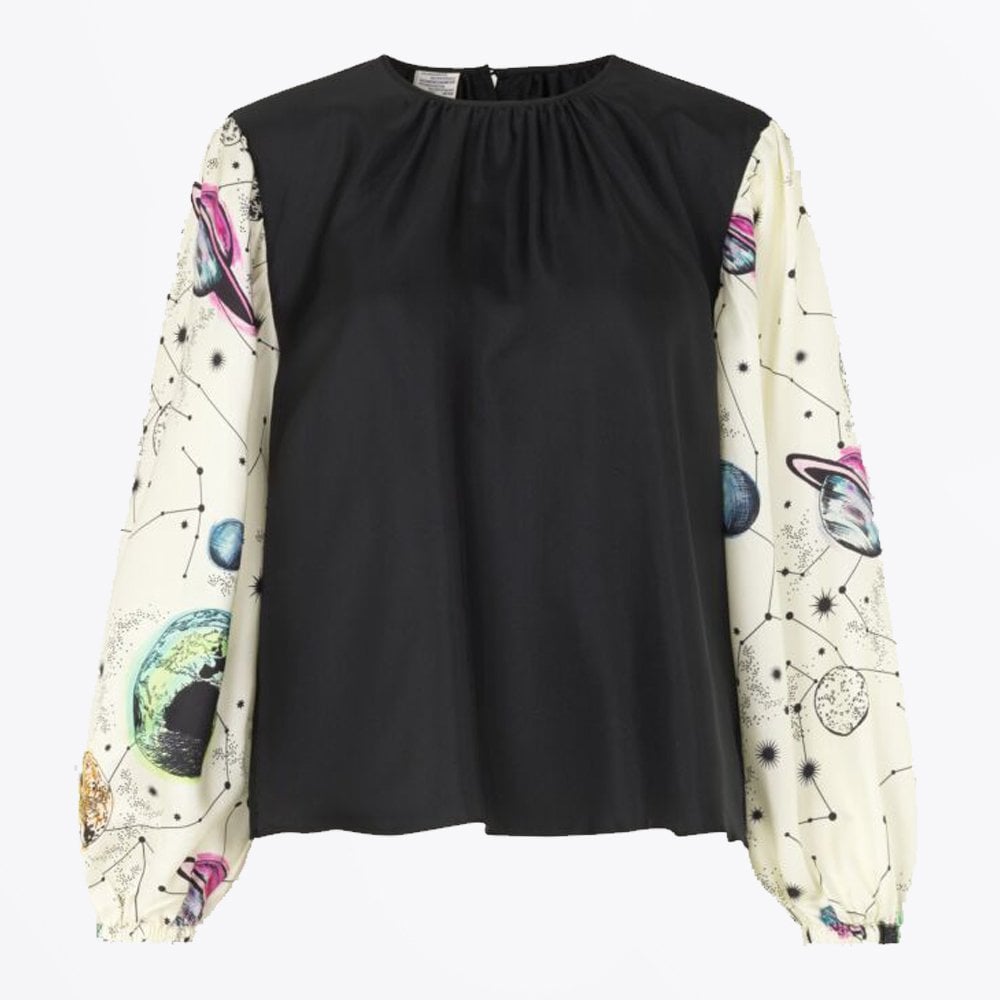 Baum Mariama Top - Cream Cosmo