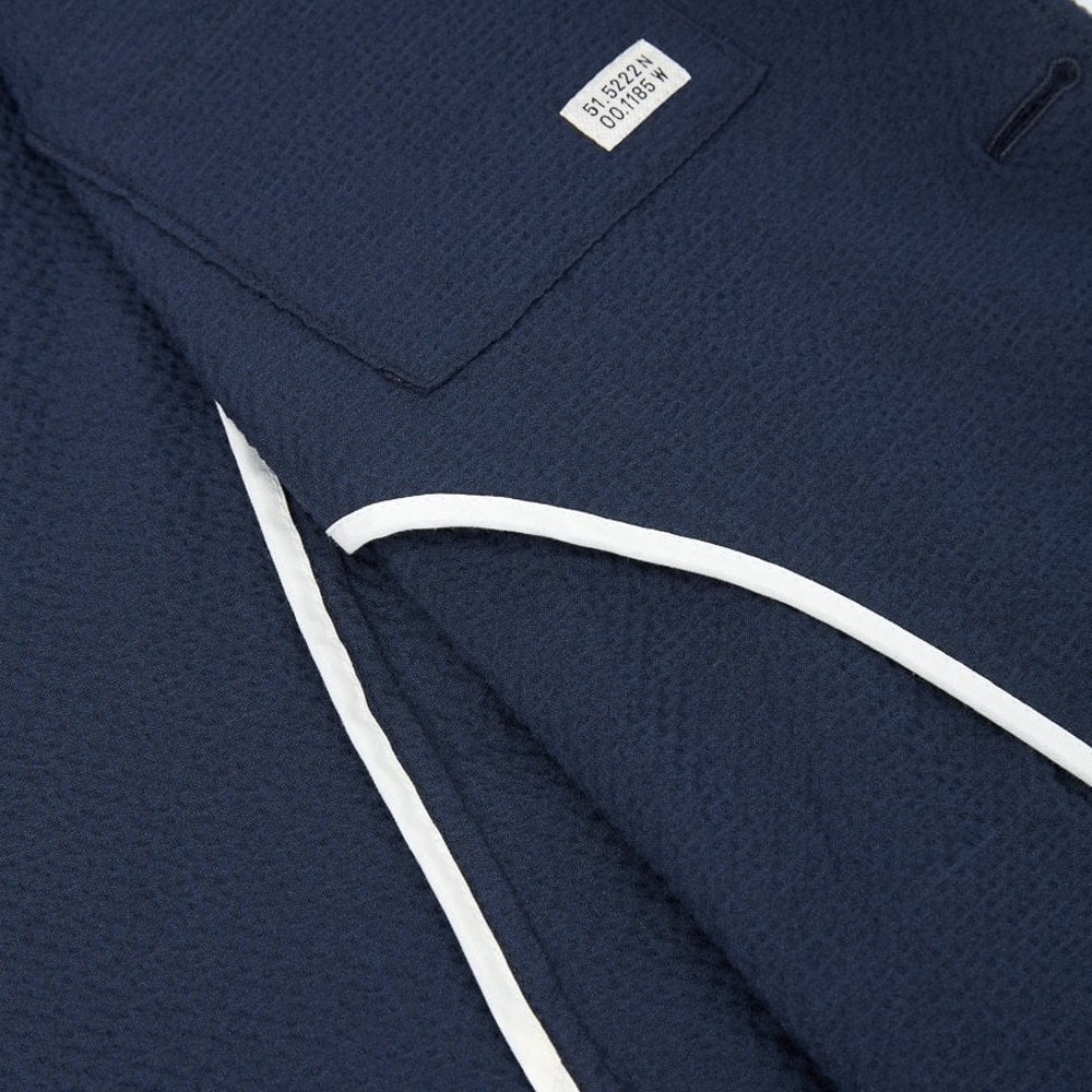 - Theobald - Unstructured Cotton-Blend Jacket - Blue