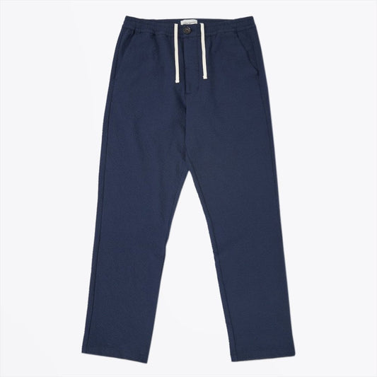 - Drawstring Trousers - Navy