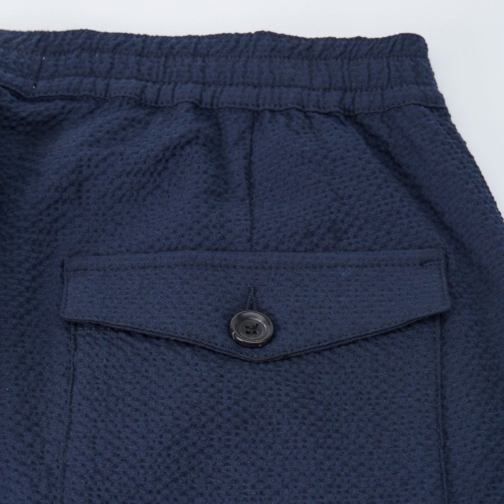- Drawstring Trousers - Navy