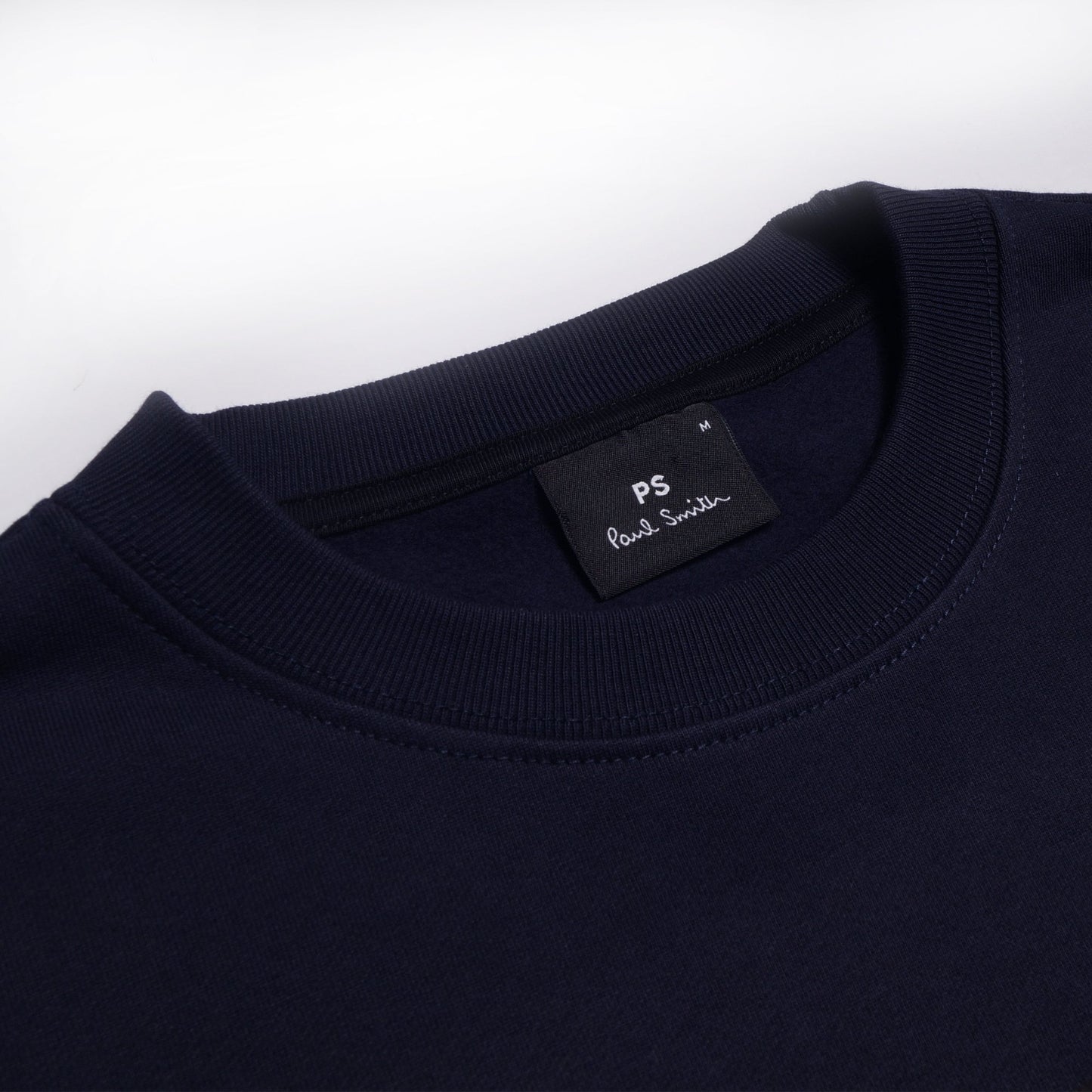 Lightning Bolt Motif Sweatshirt - Navy