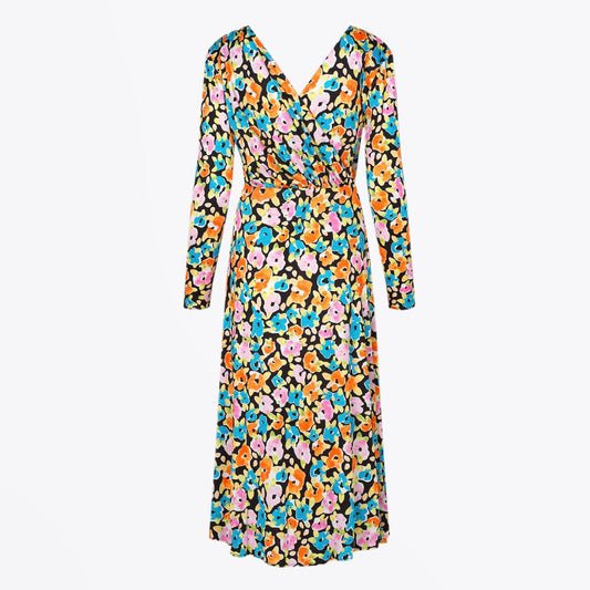 Lola - Floral Print Dress - Multi