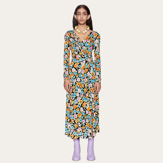 Lola - Floral Print Dress - Multi