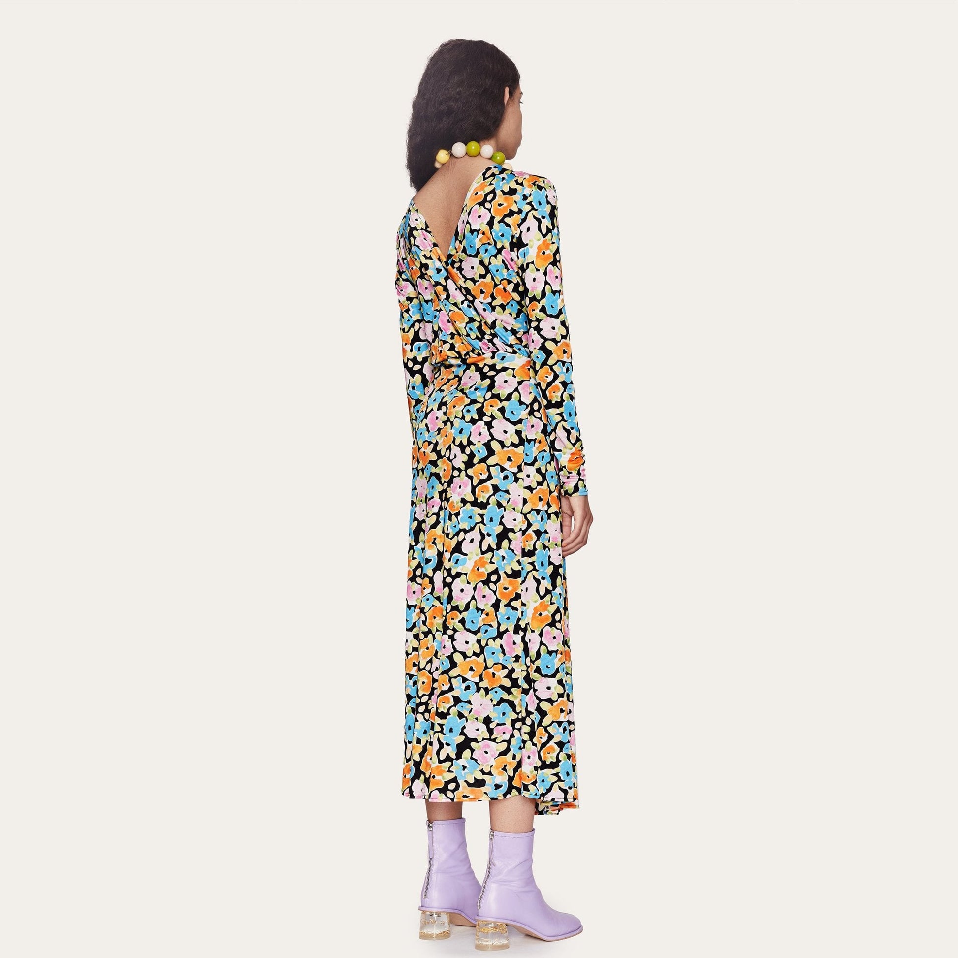 Stine Lola - Floral Print Dress - Multi