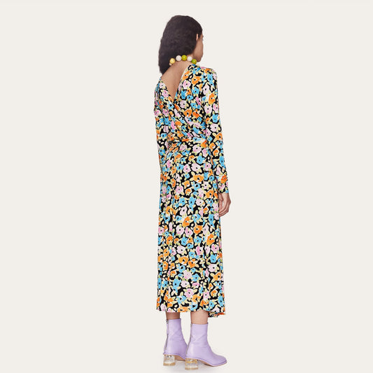 Lola - Floral Print Dress - Multi