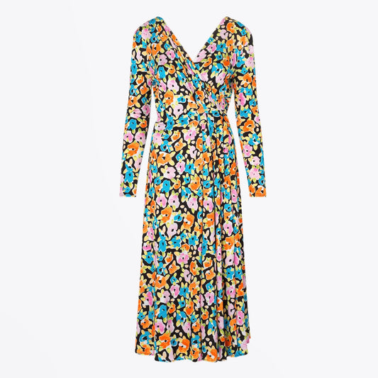 Lola - Floral Print Dress - Multi
