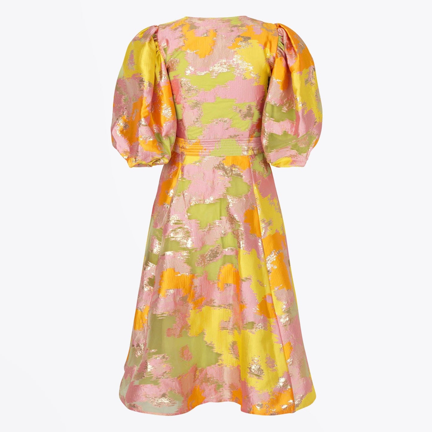 - Amira - Abstract Print Dress - Multi